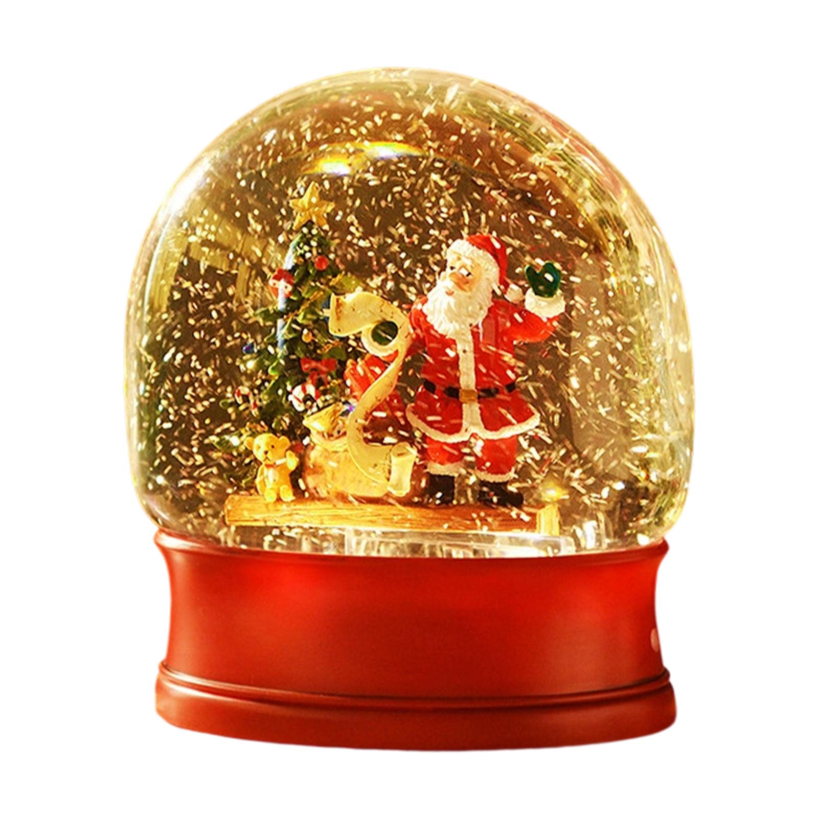 クリスマス スノーグローブ オルゴール、コレクション、卓上飾 - Snow Globe Musical のレビューと価格
