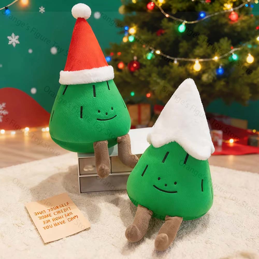 在庫あり 30cm カートゥーンクリスマスツリーぬいぐるみ枕 - Santa Hat Plush のレビューと価格