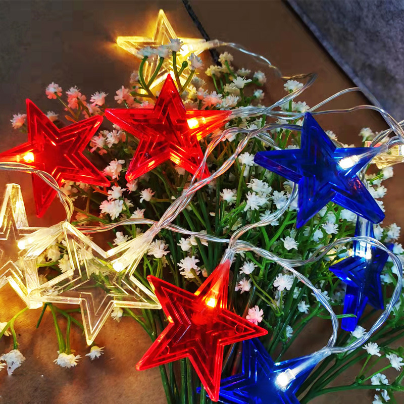 3色スターLEDストリングライト ウォームホワイト フェアリ - Led Fairy String Lights のレビューと価格
