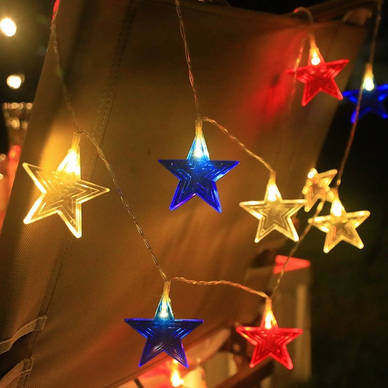 3色スターLEDストリングライト ウォームホワイト フェアリ - Led Fairy String Lights のレビューと価格