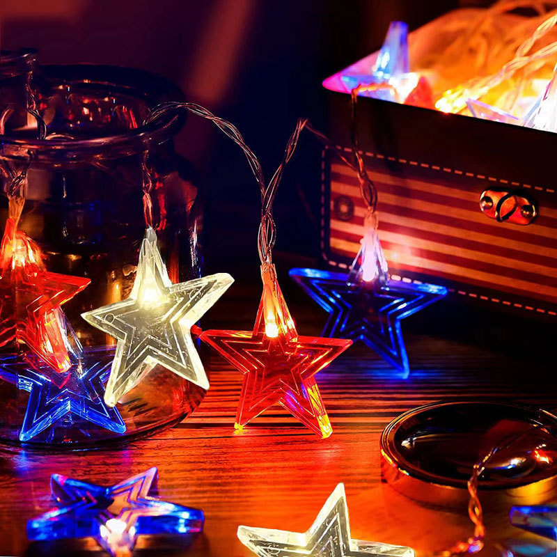 3色スターLEDストリングライト ウォームホワイト フェアリ - Led Fairy String Lights のレビューと価格