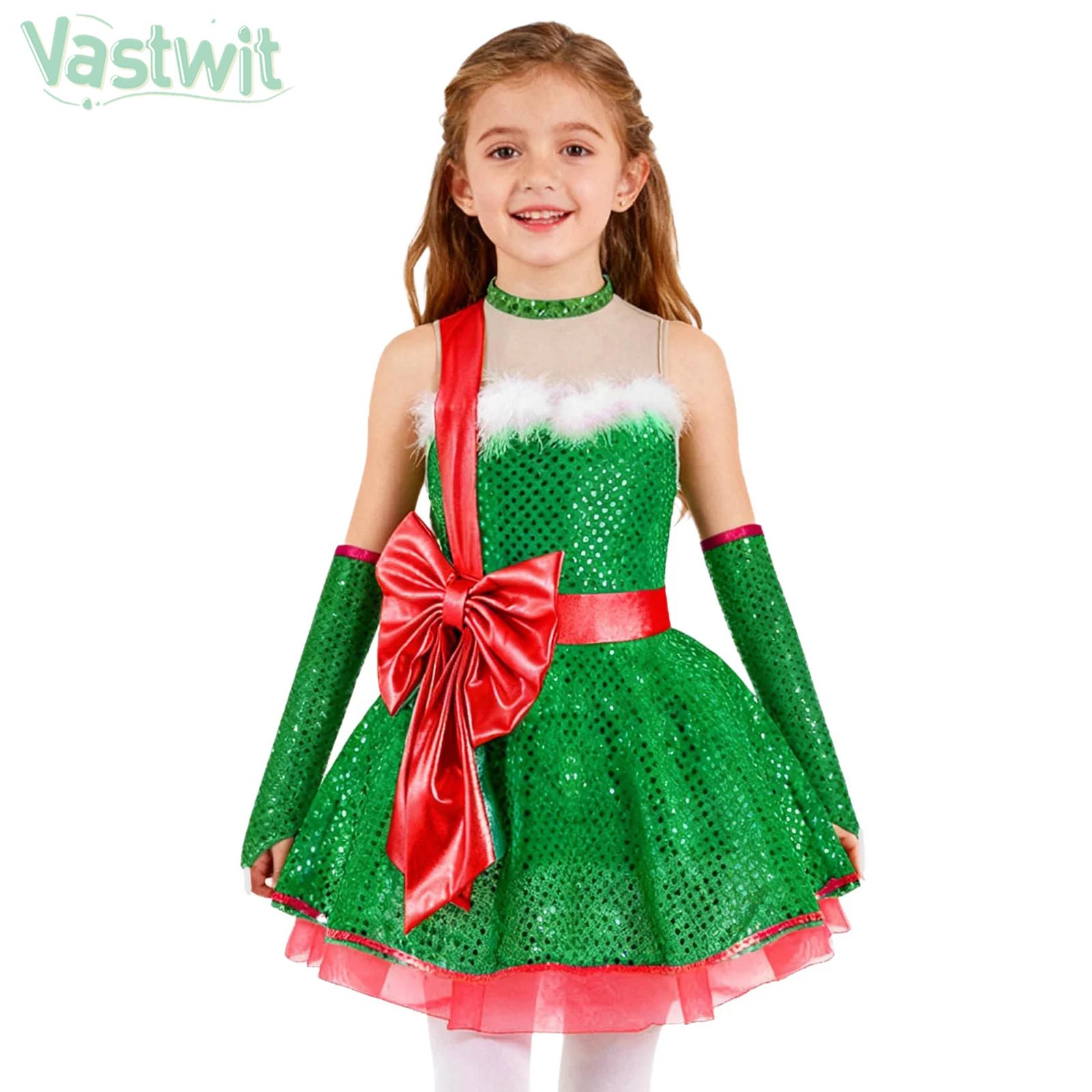 十代の女の子のクリスマスノースリーブキャンディケインストライ - Elf Costume Christmas のレビューと価格
