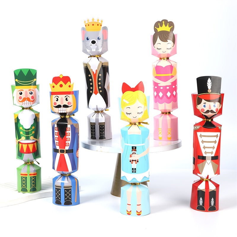 24 個クリスマスクラッカー兵士くるみ割り人形プリンセスクリ - Nutcracker Figurine のレビューと価格