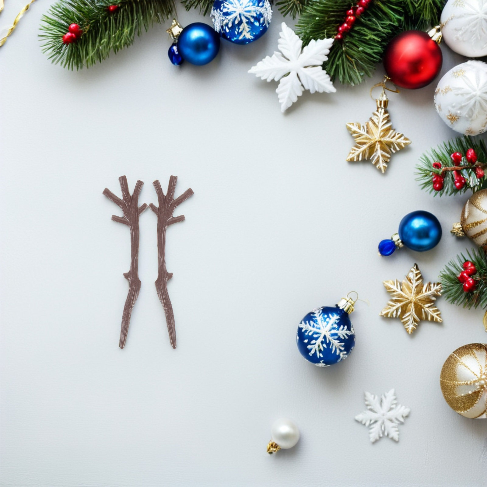 200個入り クリスマス人工鹿の角 ドライツリーの枝 プラス - Christmas Tree Artificial のレビューと価格