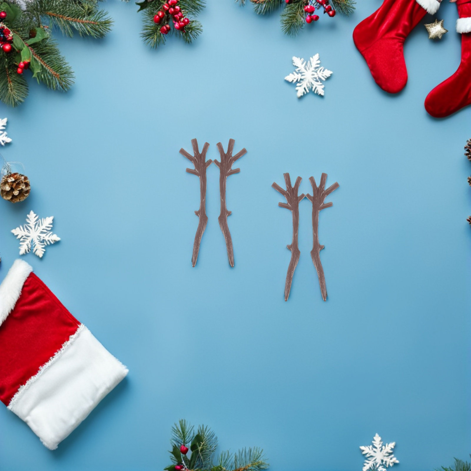 200個入り クリスマス人工鹿の角 ドライツリーの枝 プラス - Christmas Tree Artificial のレビューと価格